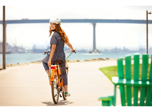 Electra Commute Go Elsykkel 5i, Bosch, ST, Orange