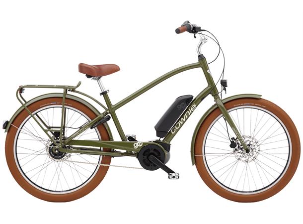 Electra Townie Go Elsykkel 5i, Bosch, SO, Olive