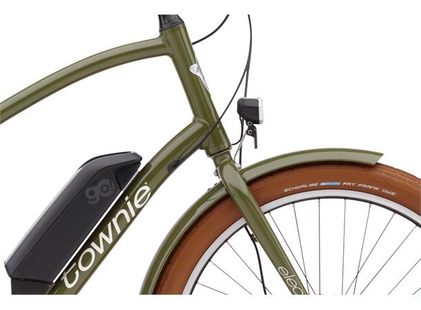 Electra Townie Go Elsykkel 5i, Bosch, SO, Olive