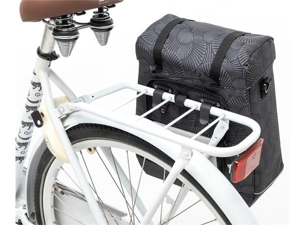 New Looxs Sykkelveske Alba 17 liter, Selo Black 