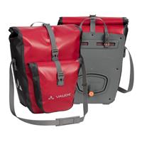 VAUDE Dobbel sykkelveske Aqua Back Plus 2 x 25,5 liter, Red