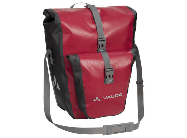 VAUDE Dobbel sykkelveske Aqua Back Plus 2 x 25,5 liter, Red 