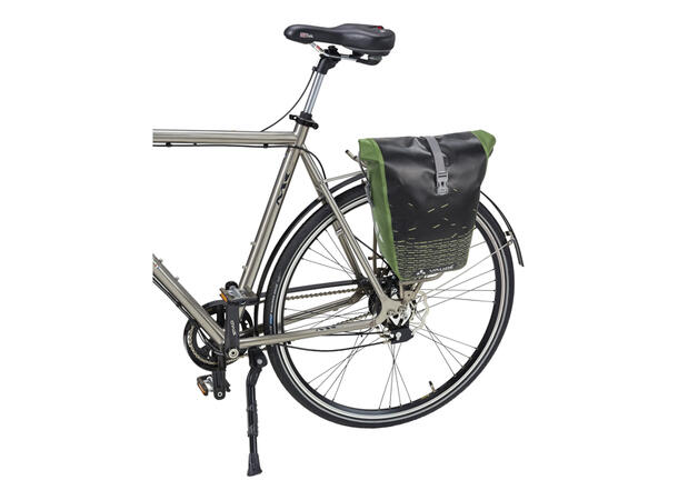VAUDE Sykkelveske Aqua Back Print black/green 