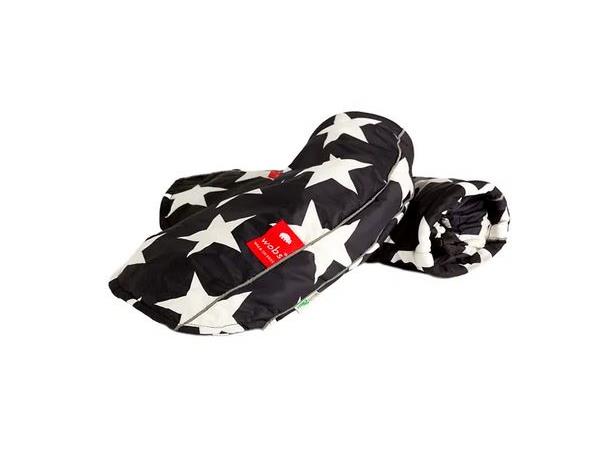 Wobs håndvarmere Black with White Stars Styrevotter 