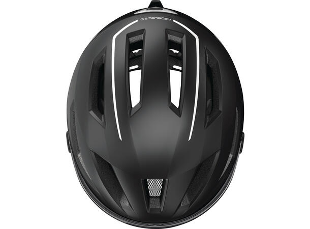 ABUS Sykkelhjelm Pedelec ACE Black ABUS str: Medium (52 - 57 cm) 