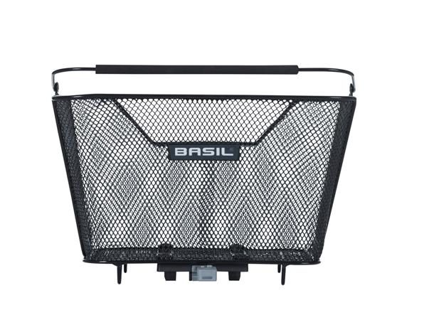 Basil Sykkelkurv MIK Lesto Black 