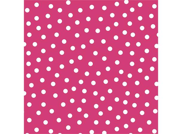 Bikecap setetrekk rosa polkadot 
