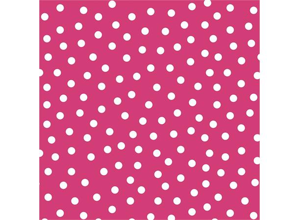 Bikecap setetrekk rosa polkadot