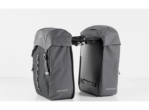 Bontrager Dobbel Sykkelveske Town 2 x 17 liter. Svart 