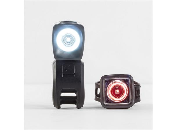 Bontrager Lykt Ion Comp R + Flare R City Sykkellys sett, 700 lumen