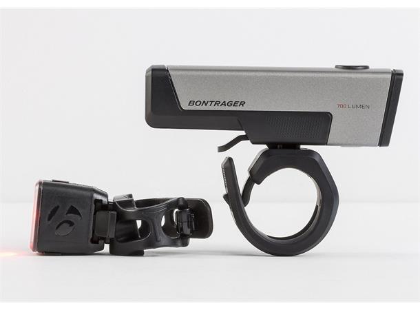 Bontrager Lykt Ion Comp R + Flare R City Sykkellys sett, 700 lumen 
