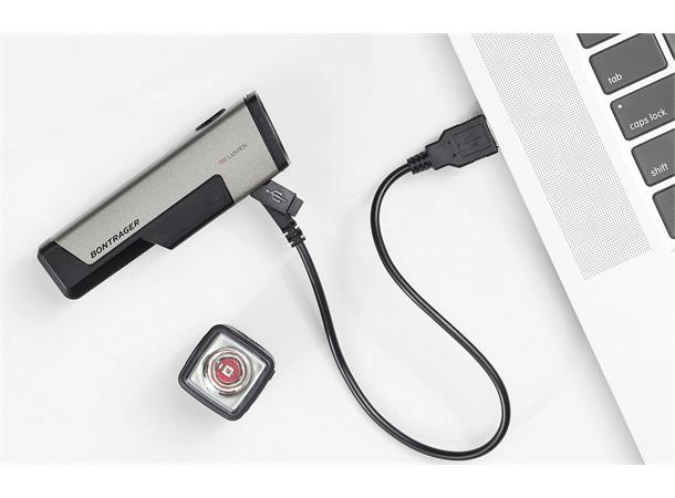 Bontrager Lykt Ion Comp R + Flare R City Sykkellys sett, 700 lumen 
