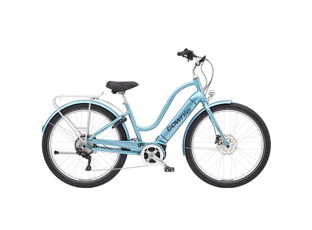 Electra Path Go Elsykkel 2021 mod, 10D, Bosch, Aqua Metallic