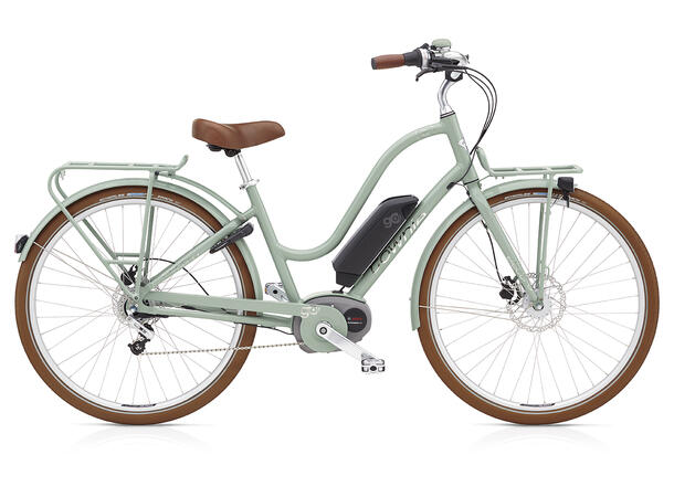 Electra Townie Commute Go! 8i Elsykkel 2020 mod, Bosch, 8 gir, Green Tea 