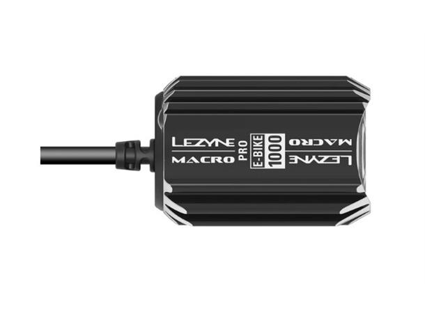 Lezyne Lykt elsykkel Macro Drive 1000 Frontlys 