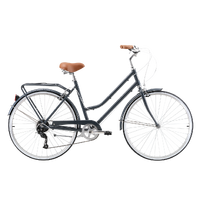 Reid Classic Alu Anthracite Damesykkel 52 cm ramme, 9 gir, Special Edition