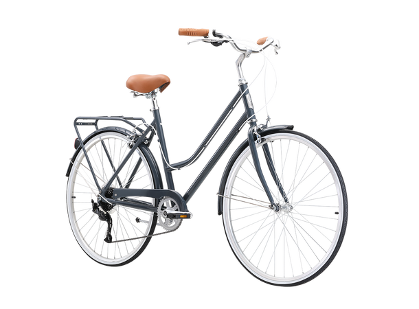 Reid Classic Alu Anthracite Damesykkel 52 cm ramme, 9 gir, Special Edition 