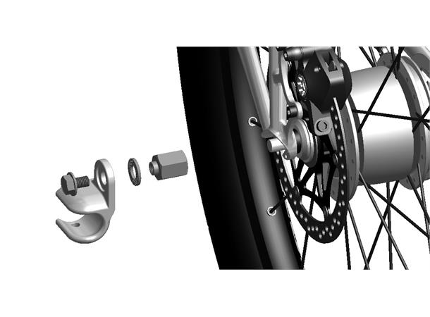 Thule Sykkeldrag Adapter Shimano Nexus 7/8 og Alfine 