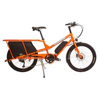 Yuba Kombi E5 Transportsykkel Shimano E5000 elsykkel, Orange