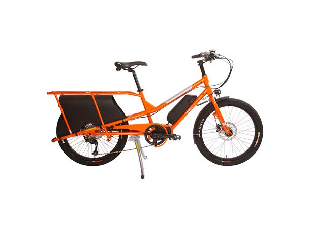 Yuba Kombi E5 Transportsykkel Shimano E5000 elsykkel, Orange