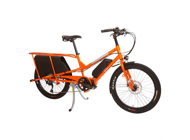 Yuba Kombi E5 Transportsykkel Shimano E5000 elsykkel, Orange