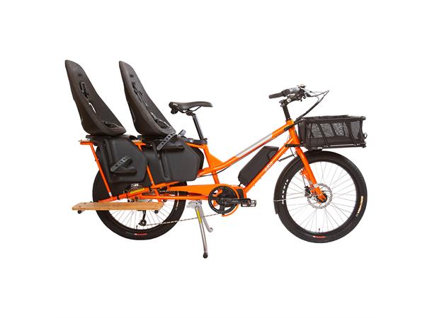 Yuba Kombi E5 Transportsykkel Shimano E5000 elsykkel, Orange