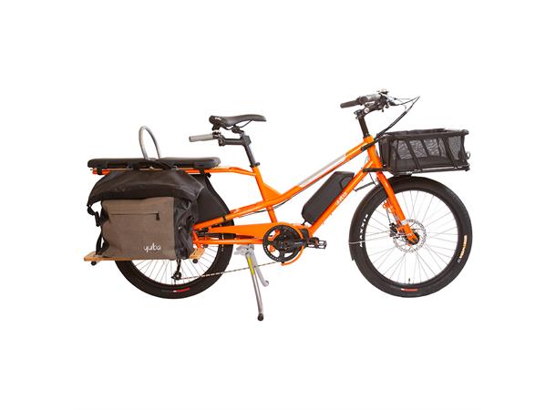 Yuba Kombi E5 Transportsykkel Shimano E5000 elsykkel, Orange 