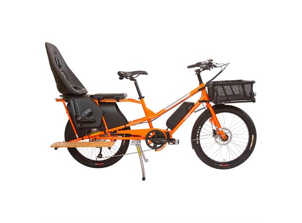 Yuba Kombi E5 Transportsykkel Shimano E5000 elsykkel, Orange