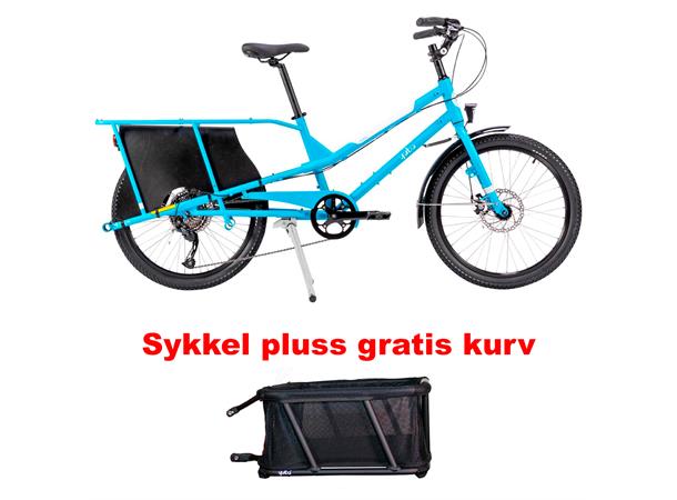 Yuba Kombi Transportsykkel Blue Pakketilbud