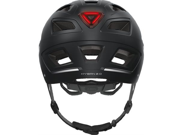 ABUS Sykkelhjelm Hyban Black ABUS str: Large (56 - 61 cm) 