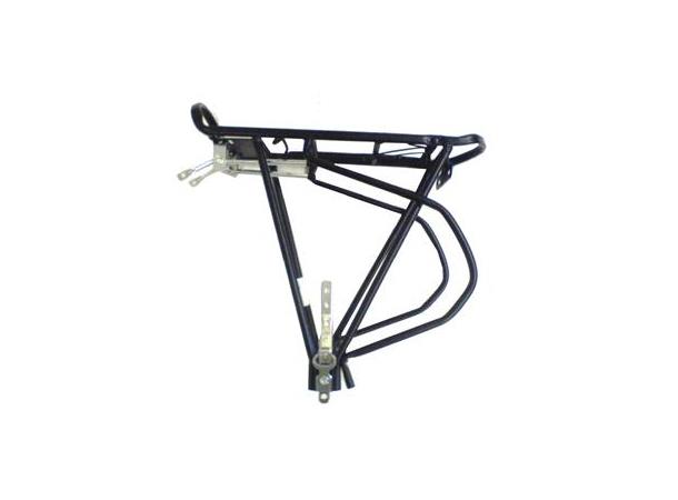 Bagasjebrett Universal Aluminium Sort 26-29" 