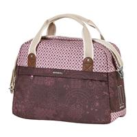 Basil Sykkelveske Boheme Carry All 18 liter, Fig Red