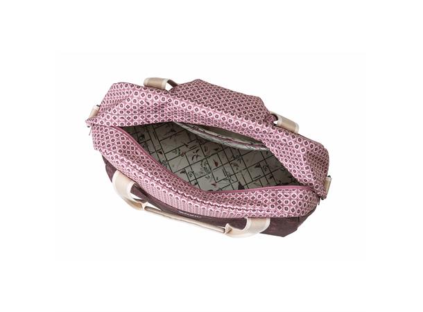 Basil Sykkelveske Boheme Carry All 18 liter, Fig Red 