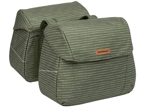 New Looxs Dobbel Sykkelveske Joli 2 x 18,5 liter, Nomi Green 