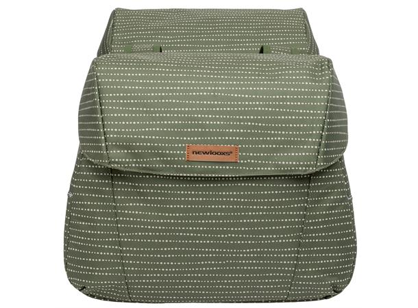 New Looxs Dobbel Sykkelveske Joli 2 x 18,5 liter, Nomi Green 