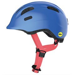 ABUS Sykkelhjelm MIPS Smiley Blue ABUS str: Small (45 - 50 cm)