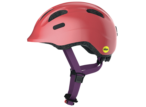 ABUS Sykkelhjelm MIPS Smiley Peach ABUS str: Small (45 - 50 cm) 