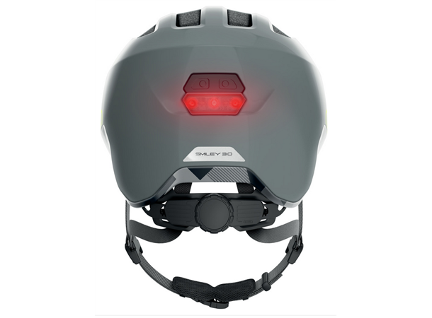 ABUS Sykkelhjelm Smiley ACE LED Grey 
