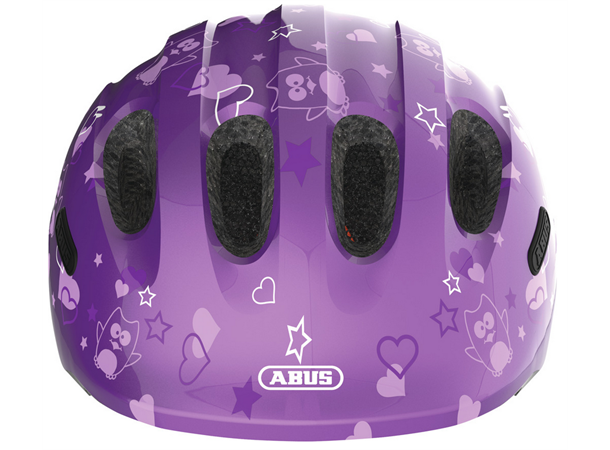 ABUS Sykkelhjelm Smiley Purple Star ABUS str: Small (45 - 50 cm)