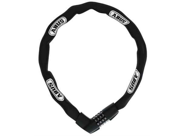 ABUS Sykkellås Tresor 1385 110 cm, Nøkkel, Kjettinglås, Black 