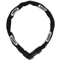 ABUS Sykkellås Tresor 1385 110 cm, Nøkkel, Kjettinglås, Black