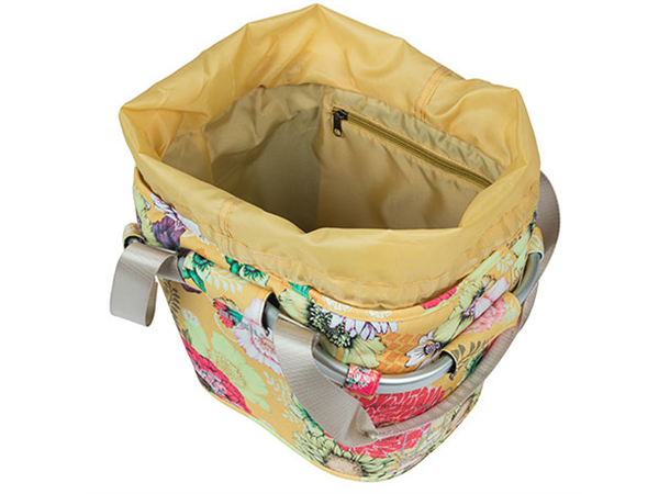 Basil Sykkelkurv Bloom Field Honey Yellow 