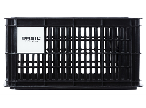 Basil Sykkelkurv Kasse MIK Small 17,5 liter, Black 