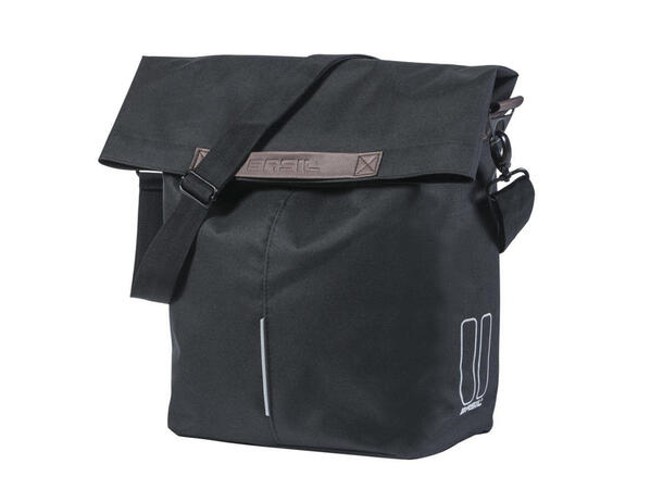 Basil Sykkelveske City Shopper 14-16 liter, Black 