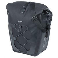 Basil Sykkelveske Navigator Dry 25-31 liter, Black