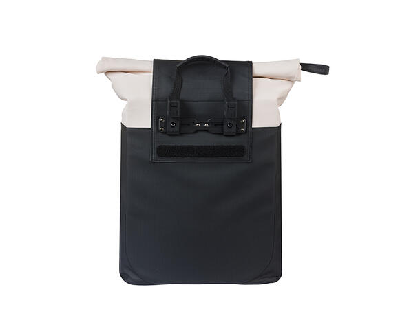 Basil Sykkelveske Vive Shopper 15-20 liter, Off-White/Black 