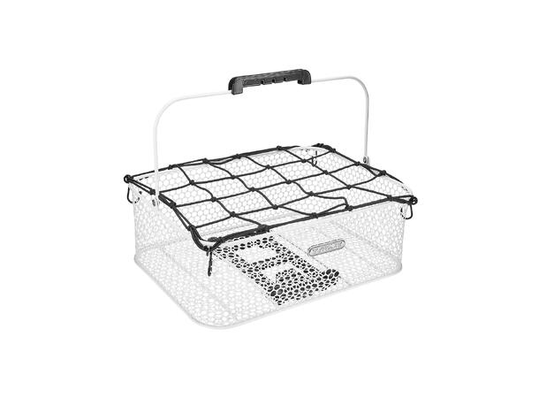 Electra Sykkelkurv MIK Honeycomb Lav Hvit 