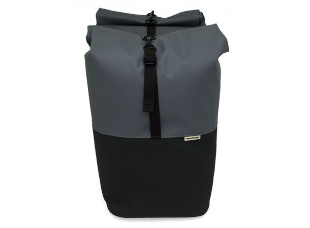 New Looxs Dobbel Sykkelveske MIK Nyborg 17 x 2 liter, Dark Grey Black 