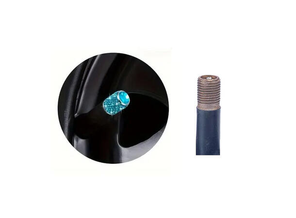 Ventilhette Turkis Krystall 