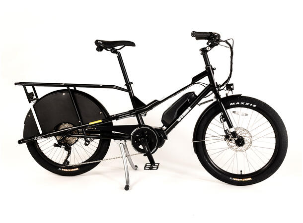 Yuba Kombi E6 Transportsykkel Shimano E6100 elsykkel, Black 
